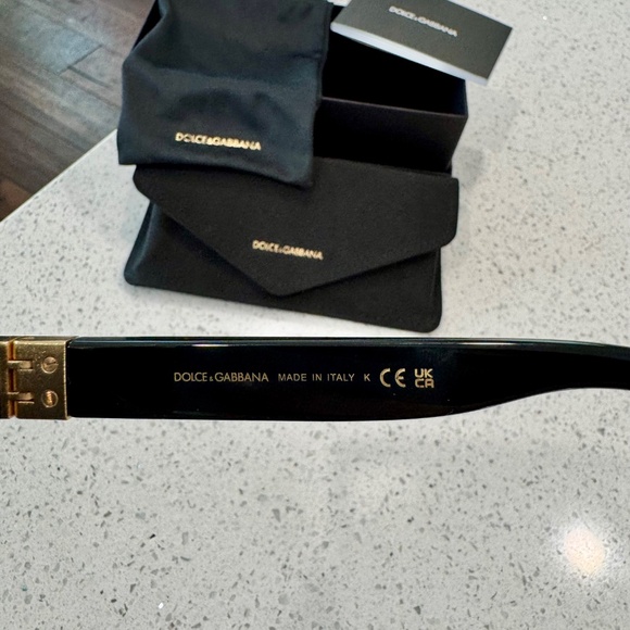 Dolce & Gabbana Black Designer Sunglasses main image 7